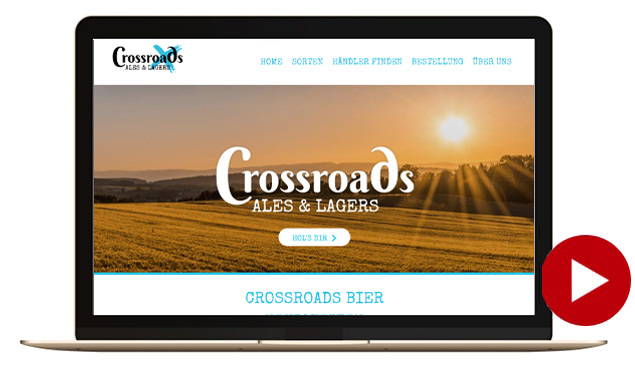 webseite crossroads bier